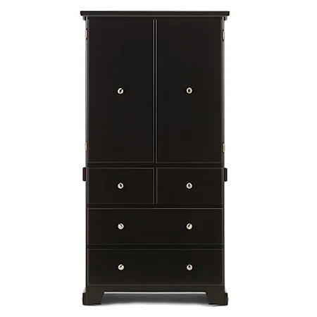 Classic 4 Drawer - 2 Door Armoire